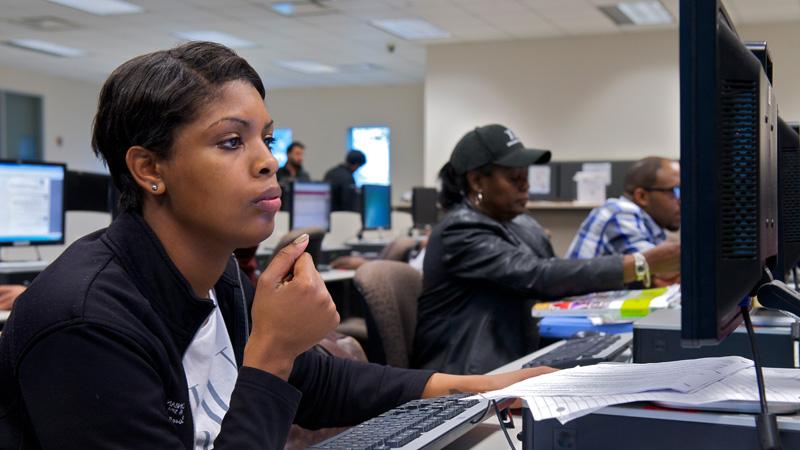 Computer LAB With Student